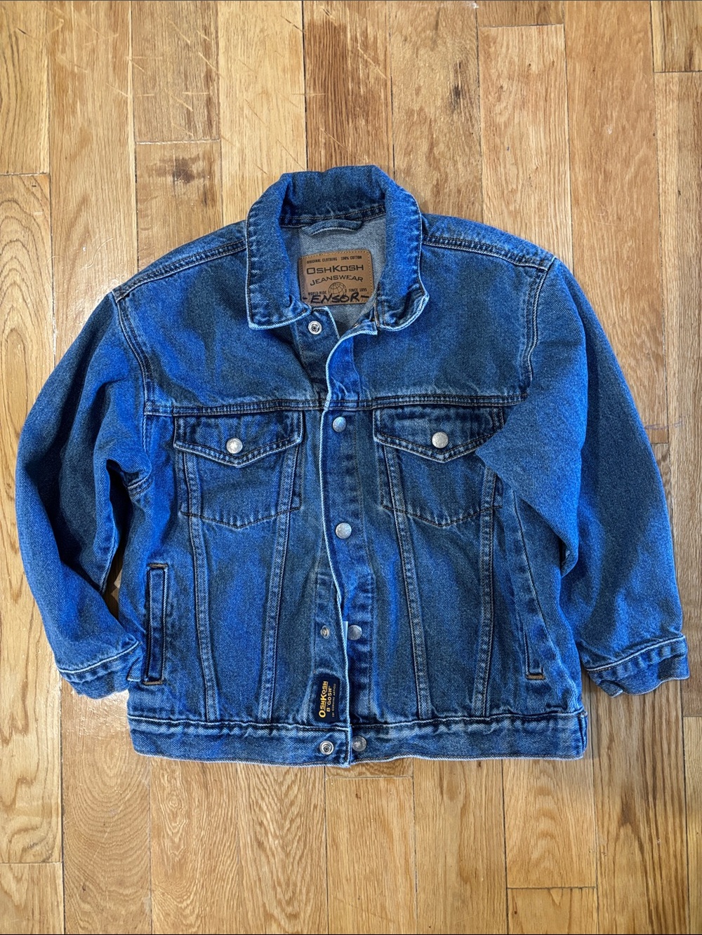 Vintage OshKosh B’Gosh Denim Jacket in Classic Blue